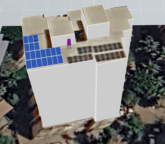 3D solar layout design for Sai Heritage, Mulund